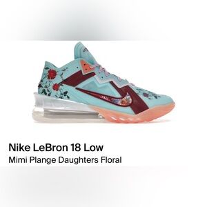 Nike LeBron 18 Low Mimi Plange Daughters Floral